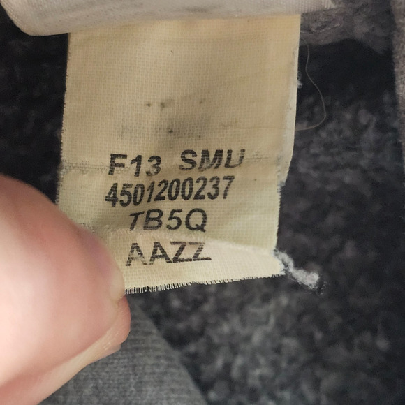 The North Face Mens Gray Pullover Hoodie Sweatshirt Size M Logo Fleece Cotton - Picture 13 of 14